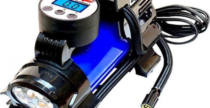 The Best 12v Portable Air Compressor: EPAuto Digital Display Tire Inflator