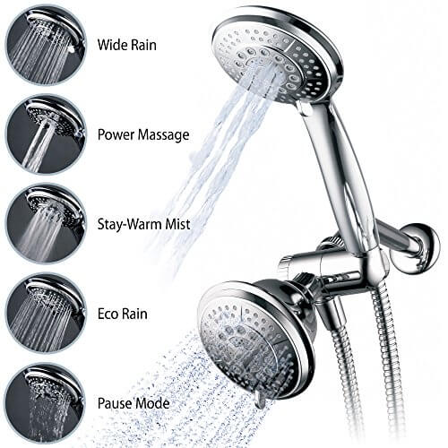 The Best Detachable Shower Head Hydroluxe UltraLuxury 24 Function